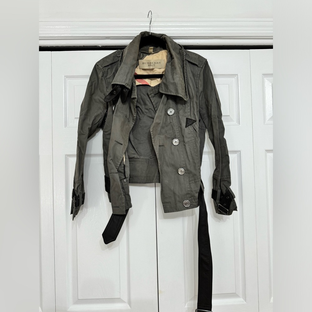 Burberry Brit moto jacket